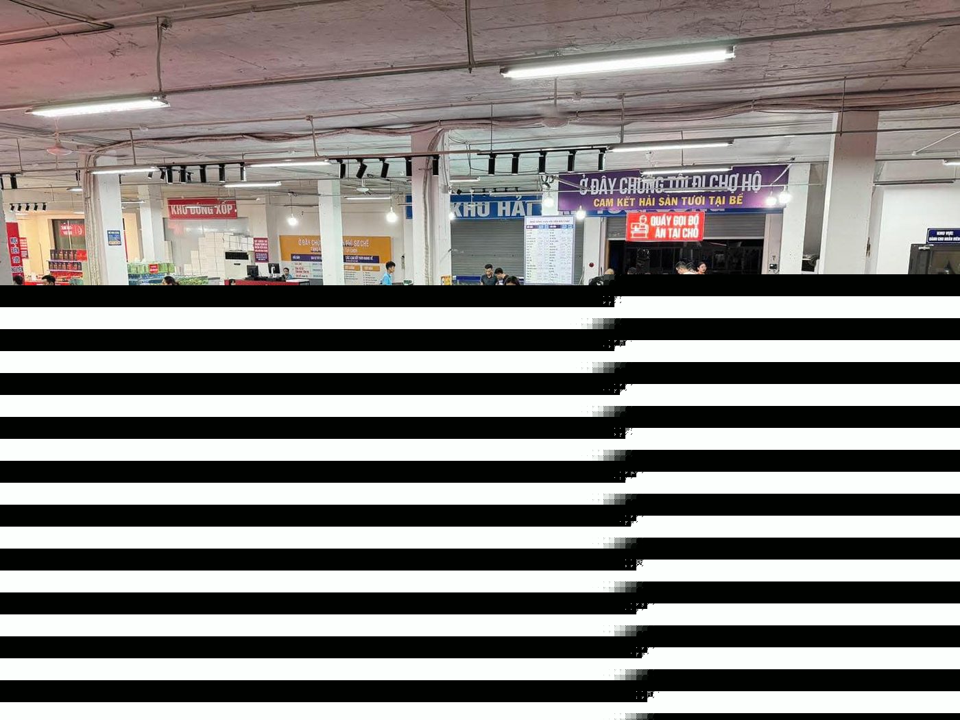 Dự án Vựa Hải Sản Bãi Cháy Hạ Long – lắp đặt dàn bể hải sản siêu thị SeaHome